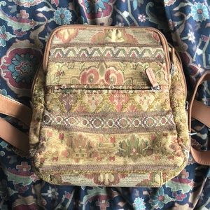 Vintage Floral Tiny Back Pack